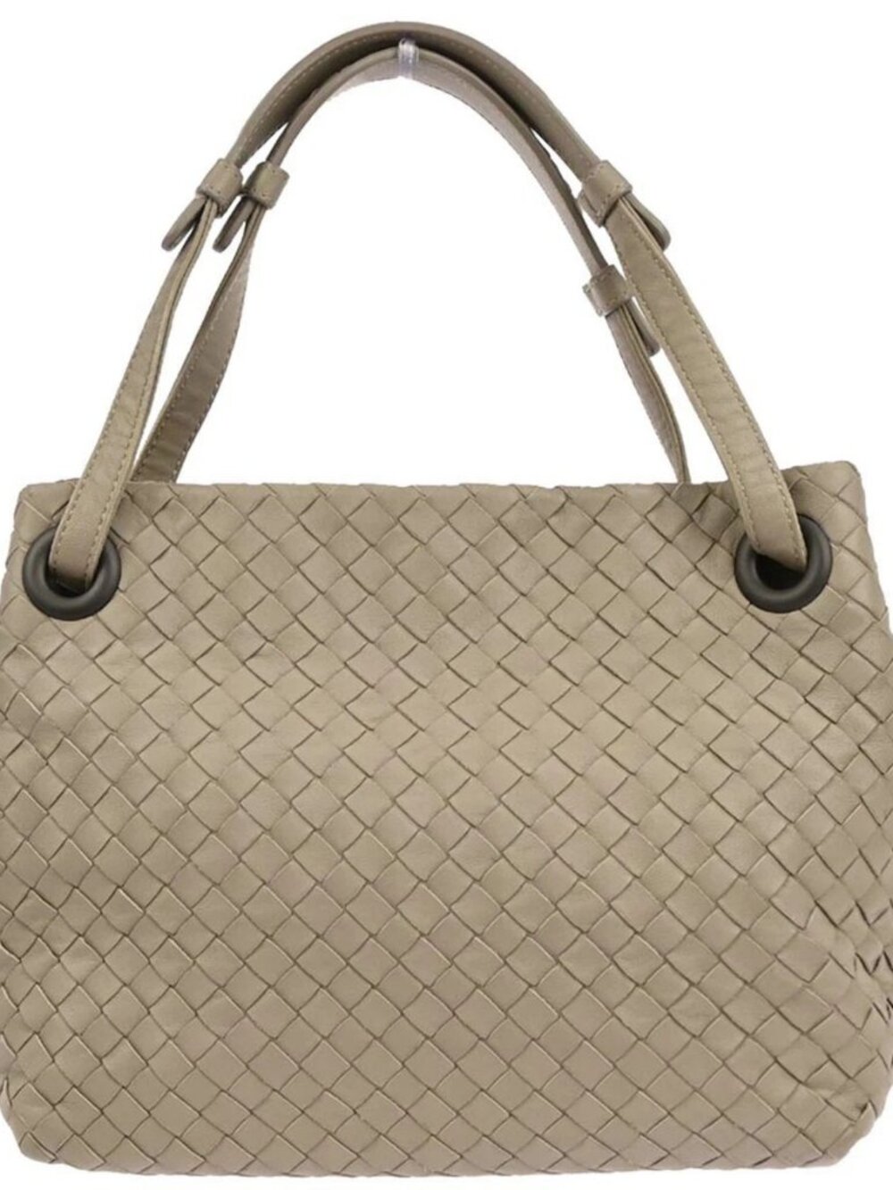 Bottega Veneta Gray Lambskin Intrecciato Tote Bag BO6524308D 145788